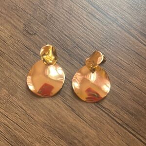 Gold-Tone Statement Earrings